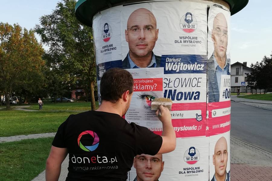 Najlepsze wyklejanie plakatów w Katowicach, z którym Twoja reklama będzie widoczna wszędzie.