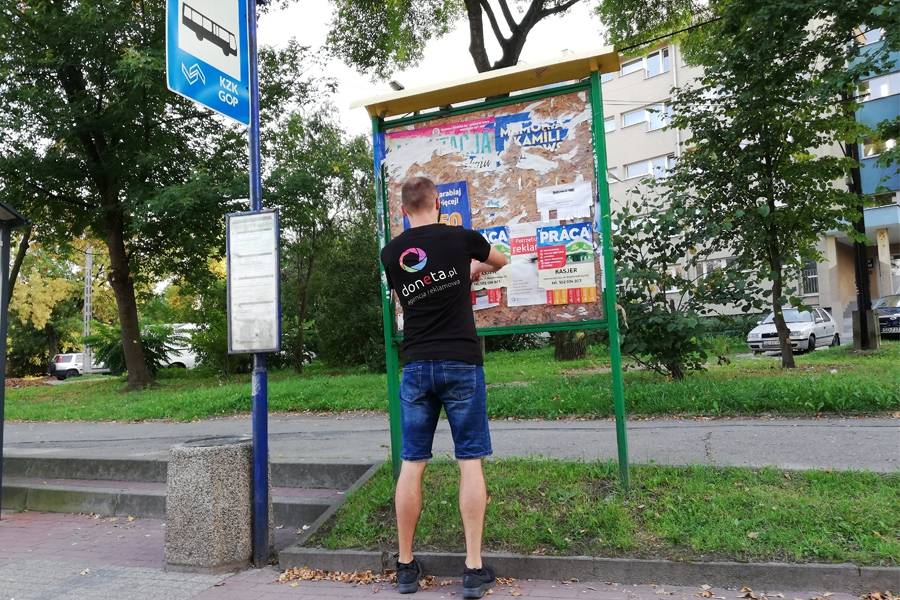 Najlepsze wyklejanie plakatów w Mysłowicach, z którym Twoja reklama będzie widoczna wszędzie.