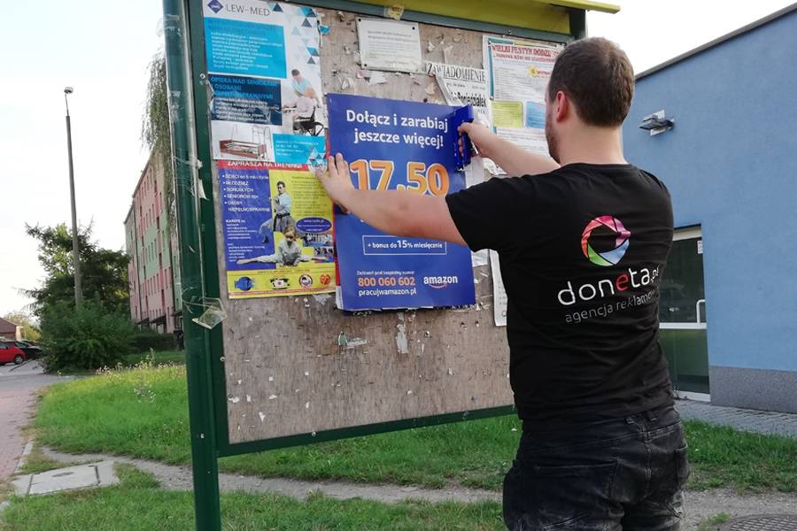 Najlepsze wyklejanie plakatów w Gliwicach, z którym Twoja reklama będzie widoczna wszędzie.